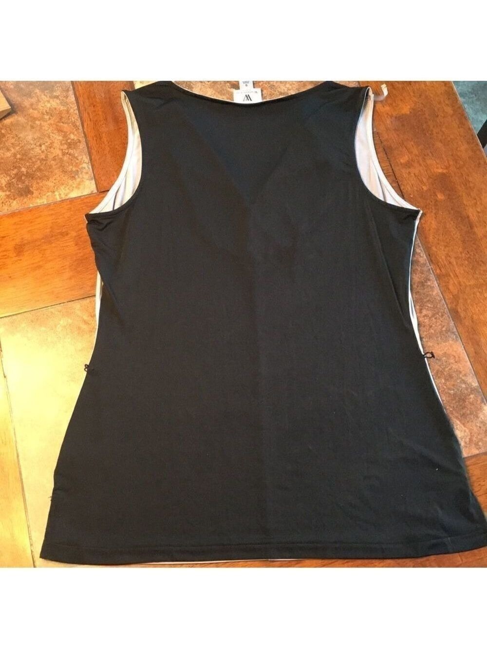Gray/Black Worthington stretch tank - Picture 4 of 6